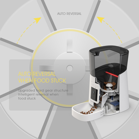 Automatic Pet Feeder With Camera